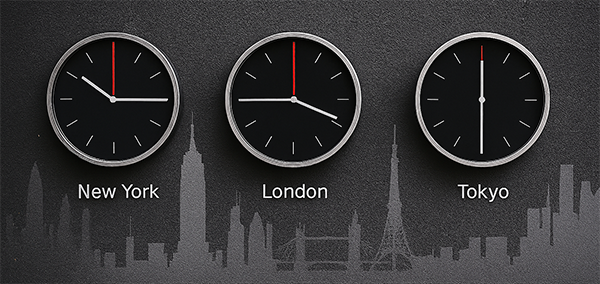 多时区时钟