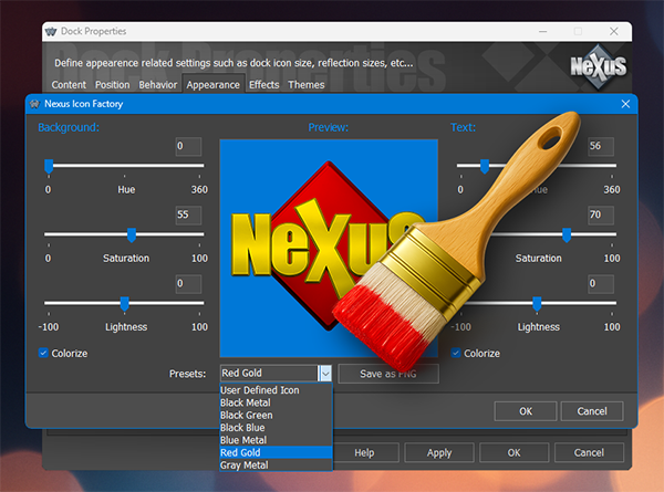 Nexus Icon Factory